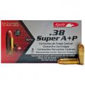 38 Super Auto +P 130gr FMJ Aguila Ammo | 50 Round Box