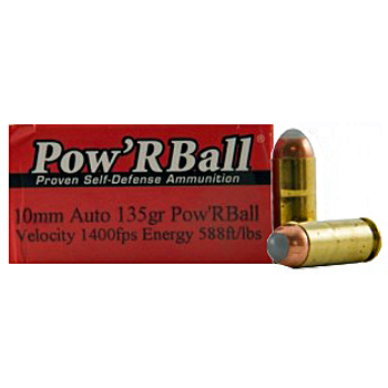 10mm 135gr Pow'R Ball Corbon Ammo | 20 Round Box