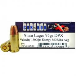 Corbon 9mm 95gr DPX