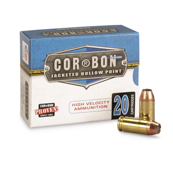 40 S&W 135gr JHP Corbon Ammo | 20 Round Box