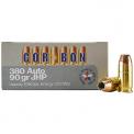 380 Auto [ACP] 90gr JHP Corbon Ammo | 20 Round Box