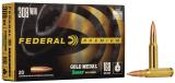 308 Win (7.62x51mm) 168 gr BTHP Federal Gold Medal Match Ammo