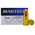 9mm Luger [9x19mm] 115gr FMJ Magtech Ammo | 50 Round Box