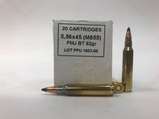 Buy This 223 Remington [5.56x45mm] 62 gr FMJBT M855 PPU Ammo for Sale