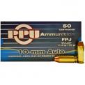 10mm Auto 170gr FPJ PPU Ammo | 50 Round Box