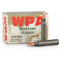 223 Remington [5.56x45mm] 55gr FMJ Wolf WPA HP Ammo | 20 Round Box
