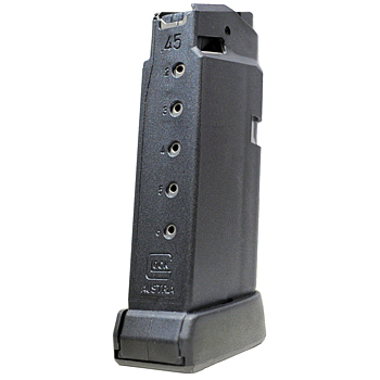 Glock 36 Magazine | 45 ACP | 6 Rounds