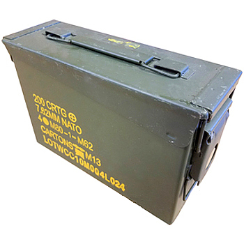 Issued 30 Caliber Mil-Spec Ammo Can